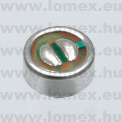 MIKROFONBETÉT  6mm    EMK06  2PIN 42dB KONDENSER - 51-02-69