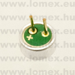 EMK4522P (FEM) MIKROFONBETÉT  42dB 4.5x2.4mm 2-PIN KONDENSER - 51-09-93