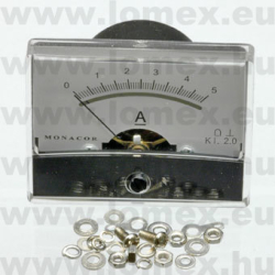 MŰSZER ANALOG  PM-2/5A  DO-60  5A  60x47mm - 52-00-40