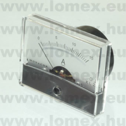 MŰSZER ANALOG  PM-2/15A  DO-60 15A  60x47mm - 52-00-46
