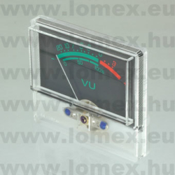 MŰSZER ANALOG  V-22  250uA  VU SKÁLÁS 750ohm 10÷¸ - 52-00-50