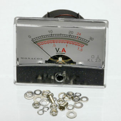 MŰSZER ANALOG  PM-2/30V/1.5A  DO-60  30V/1.5A  60X47mm - 52-00-52
