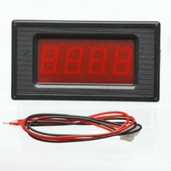 MŰSZER DIGITAL PM436B 200mA PANELMETER LED/R -A-   PANELMŰSZER PIROS LED KIJELZŐ - 52-00-84
