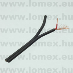 AK-2-0.08F (   ) BLACK 2xD=2.8mm FLAT - 54-00-25