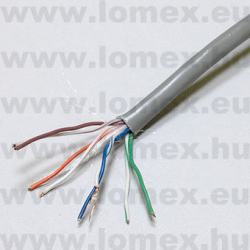 UTP PATCH CAT5e CCA (   ) GREY D=5.5mm        FLEX - 54-00-51