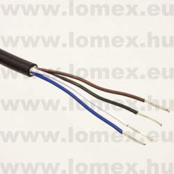 VEZÉRLŐ KÁBEL CAB-SH-04P-PVC-100-G806-02 (DEG) UL2517 4xAWG22 - 54-04-02