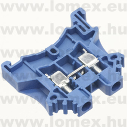 DC4-01P-12 (DEG) RoHS SORKAPOCS 1P CSAVAROS DIN-SÍNRE NULL KÉK - 58-00-46