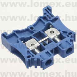 DC6-01P-12 (DEG) RoHS SORKAPOCS 1P CSAVAROS DIN-SÍNRE NULL KÉK - 58-00-48
