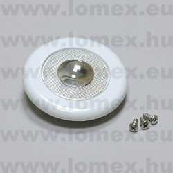 C2-147 (SCI) WHITE 12V or 24VDC 1W INTERIOR - 70-00-07