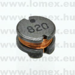 SDR0603-820KL (BOU) RoHS 82uHy 5.8x3.9mm 10% - 93-00-23