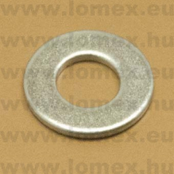 LAPOS ALÁTÉT  M4  9x 0.8 DIN125 HORGANYZOTT  ACÉL - 14-01-30