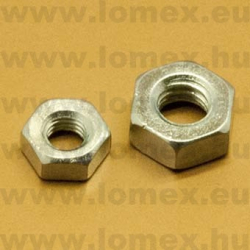 METR. ANYA  M3  DIN934 HORGANYZOTT  ACÉL - 14-01-24