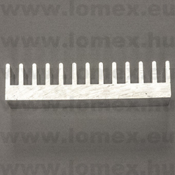 HŰTŐBORDA (GAM) RoHS 111.3x25x56mm ZH0610 ALU - 22-00-68