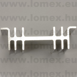 HŰTŐBORDA (GAM) RoHS 87x26x60mm ZH0752 ALU - 22-00-61