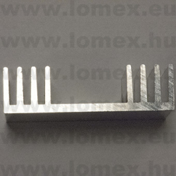 HŰTŐBORDA (GAM) RoHS 44x12x25mm ZH8662 ALU - 22-00-57
