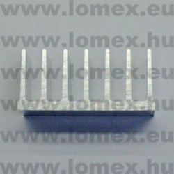 HŰTŐBORDA 100x 78x35mm  RoHS ALU - 22-00-49