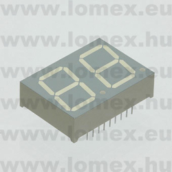 DA08-11EWA (KIN) RoHS 7 SEG DUAL RED - 35-02-23