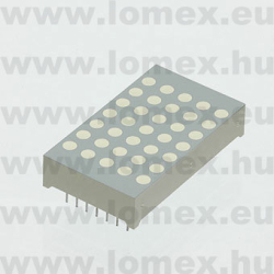 TA12-11SRWA (KIN) RoHS 5x7 MATRIX SRED - 35-02-48