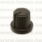 KN1715-6T-BK/BK (   ) RoHS FORGATÓGOMB FEKETE/FEKETE - 06-03-37