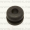 KÁBELÁTVEZETŐ GYŰRŰ    KBGY 3.2mm RoHS  FEKETE - 14-01-94