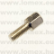 M3x 5mm+8mm (FEM) KÜLSŐ-BELSŐ FÉM TÁVTARÓ FELÜLETKEZELT - 14-02-12