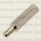 M4x20mm+8mm FÉM (FEM) RoHS   TÁVTARÓ FELÜLETKEZ. KÜLSŐ-BELSŐ - 14-02-23