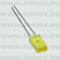 L-383YDT (KIN) RoHS 2.5x5 YEL - 34-00-81