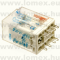 LB2HN-12DTS (RAY) RoHS 12VDC DPDT TEST BUT. - 42-17-94
