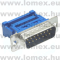 FDB-15P(M)-TP (T-T) RoHS DSUB 15 P APA - 43-01-06
