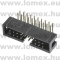 BHR-20 (T-T) RoHS SZAL.KABEL  20 P APA 90° - 43-01-11