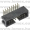 BHR-16 (T-T) RoHS SZAL.KABEL  16 P APA 90° - 43-01-74