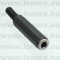 JS63-09 (FEM) JACK 6.3mm SZTEREO  ANYA - 43-05-09