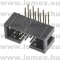 BHR-10 (T-T) RoHS SZAL.KABEL  10 P APA 90° - 43-05-85