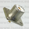 UHF  ANYA  UHF-S01  50R BEÉPÍTHETŐ 4 CSAV  H-F  /SO-239/ - 43-06-64