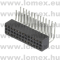 853-83-026-20-002101 (PRE) RoHS HÜVELY  13x2 P PRECI 90° - 43-08-72