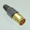 CANNON  3 P  APA  XLR-3P-03    LENGŐ ARANY  A-V - 43-09-39