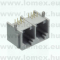 MOD66M-2-SE (T-T) RoHS TELEFON 6/6 ANYA 90° - 43-10-18