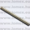 802-Z1-072-10-001101 (PRE) RoHS  TÜSKESOR  36x2 P SOLDER TAIL - 43-10-75