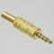 JP35-02  JACK 3.5mm APA 4 PÓLUSÚ - 43-11-66