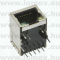 LA1S109-43(M) LF (BOT) RoHS TELEFON 8/8 SINGLE RJ45 - 43-13-22