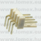 NCW254-04R-G (G-S) RoHS TÁPCSATL. 2.54mm  4P - 43-13-42
