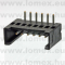 826383-6 (TYC) RoHS SORKAPOCS 6P RM2.50 CSAPSORLÉC ZÁRT - 43-14-94
