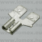 FASTON 61765-2 (TYC) RoHS KÁBELSARU ADAPTER 1xANYA+2xAPA - 43-15-21