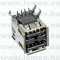 USB-A 4P ANYA 90° H DUAL 5787617-1 (TYC) RoHS - 43-16-25