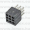 855-83-009-10-001101 (PRE) RoHS HÜVELY  3x3 P PRECI SOLDER TAIL - 43-16-29