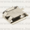 USB-B MICRO 5P ANYA 90° MCUSB-B-S05PFHSB (T-T) RoHS SMD - 43-19-18