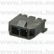 NCWS300-02S (G-S) RoHS 3.00mm  2P(1x2P) APA 180° - 43-19-55