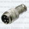 MIC-344 (FEM) MIKROFON  4 P APA LENGŐ - 43-19-83