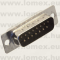 DB-15SPL (T-T) RoHS DSUB 15 P APA - 43-21-07