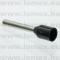 E1512-BLACK (KST) RoHS ÉRVÉGHÜVELY AWG16 - 43-21-99